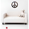 thumbnail image 6 of Metal Peace Sign Wall Decor - 12" Flame Torched Finish Hippie Art, 6 of 7