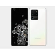 Samsung Galaxy S20 Ultra 5G SM-G988B/DS 128GB 12GB RAM GSM Unlocked - Cloud White