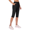 thumbnail image 7 of Hurxie High Waisted Leggings for Women Tummy Control Soft Yoga Pants Womens Gym Workout Running Leggings Black,2XL, 7 of 7
