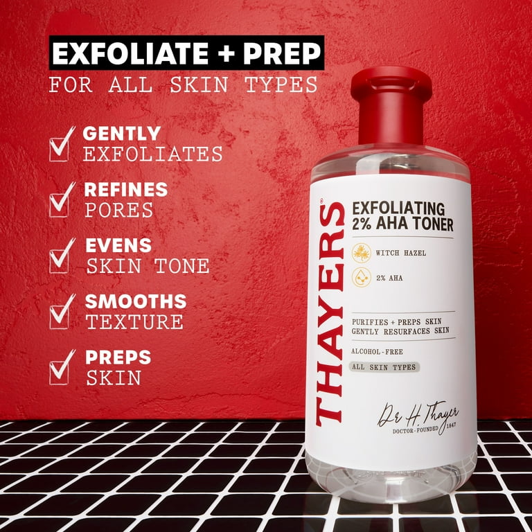 Thayers, 2% AHA Exfoliating Toner, 12 fl oz, Pore Refining Skin