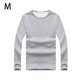 thumbnail image 2 of Jumpingount Ropa interior térmica de manga larga para invierno, camiseta a la moda acolchada para mantener el calor, ropa para el hogar, Ropa interior Gris claro METRO, 2 of 6