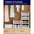 thumbnail image 2 of Kitsure Closet Organizers and Storage - Stackable Storage Drawers, Multi-Purpose Closet Organizer Set for Closet Storage, 10-Pack, 16.6" x 13.1" x 6.7" Each, 2 of 8