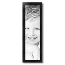 ArtToFrames 7" x 24" Black Picture Frame, 7x24 inch Black Wood Poster Frame (WOM-5141)