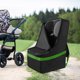 thumbnail image 4 of Bolsa de almacenamiento impermeable para asiento de seguridad infantil con correa de hombro acolchada para puerta Verde negro Hugo  Estuche de almacenamiento del asiento, 4 of 7