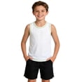 thumbnail image 2 of Posijego Girls Boys Athletic Tank Tops Kids Quick Dry Workout Yoga T-Shirts Toddler Sleeveless Sport Tank Shirts, 2 of 7