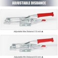 thumbnail image 4 of 6 Pack Toggle Latch Clamp, Heavy Duty Latches, 2000Lbs Holding Capacity Adjustable Latch Lock,for I, 4 of 5