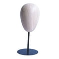 thumbnail image 4 of TISHITA Hat Holder Display Mannequin Head Model for Personal Use Business Barbershop black, 4 of 8