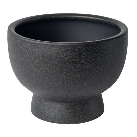 Better Homes & Gardens 8" Ceramic Chad Bolw-Black