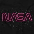 thumbnail image 2 of NASA Worm Logo Star Constellation Women's T Shirt Ladies Tee Brisco Brands S, 2 of 5