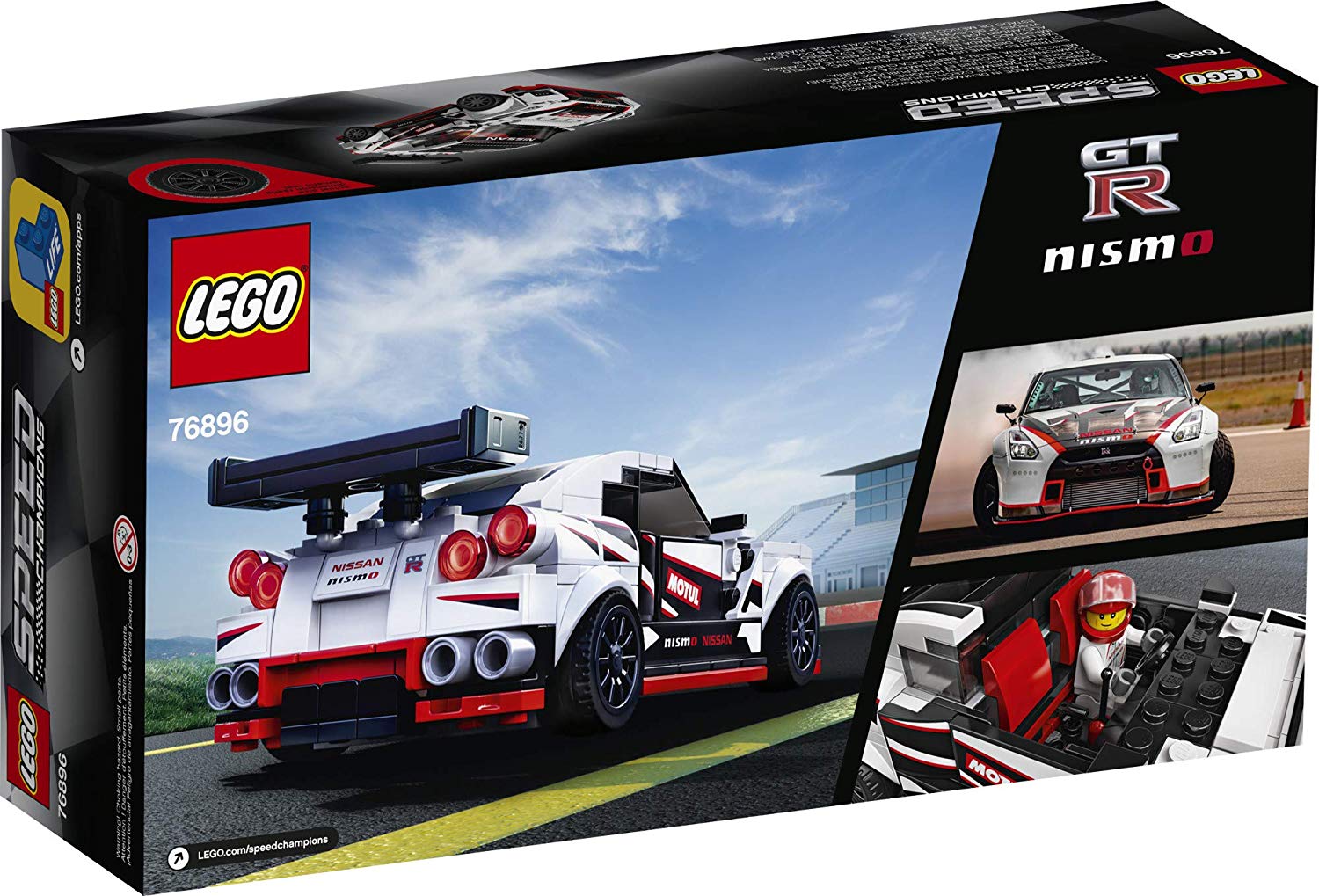 Lego 76896 Nissan GT-R NISMO Speed Champions New with Box - image 3 of 5
