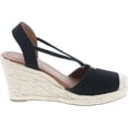 thumbnail image 6 of City Classified Gigi Women's Cap Toe Espadrille Wedge Sandal, 6 of 7