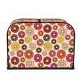 thumbnail image 2 of Lsque Donut Print 4 Slice Toaster Cover , Kitchen Appliance Dustproof Protector , Toaster Protector Dustproof Kitchen Appliance Cover, 2 of 7
