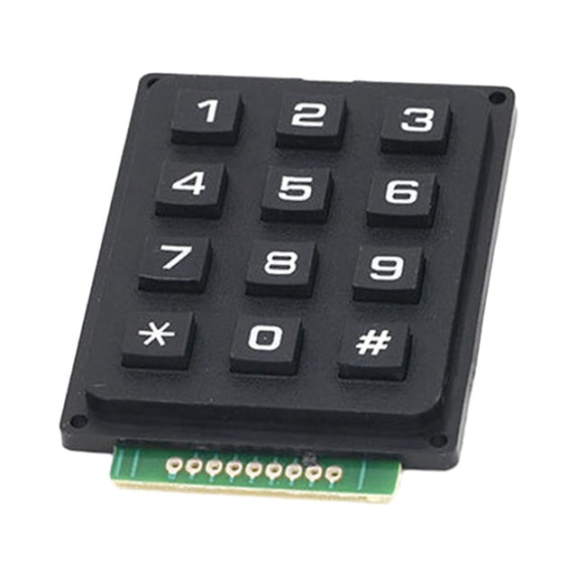 Teclado matricial Zulema 12 llaves 4x3