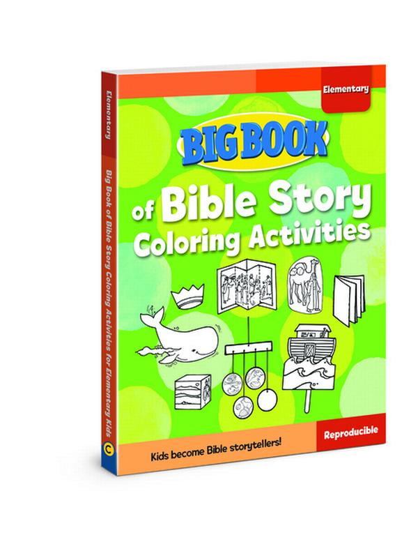 Big Books Big Book of Bible Story Coloring Activities for Elementary