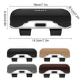 thumbnail image 3 of Thinsony Car Visor Sunglasses Holder For Safe And Stylish Storage Glasses Storage Box Sunglasses Storage brown, 3 of 6