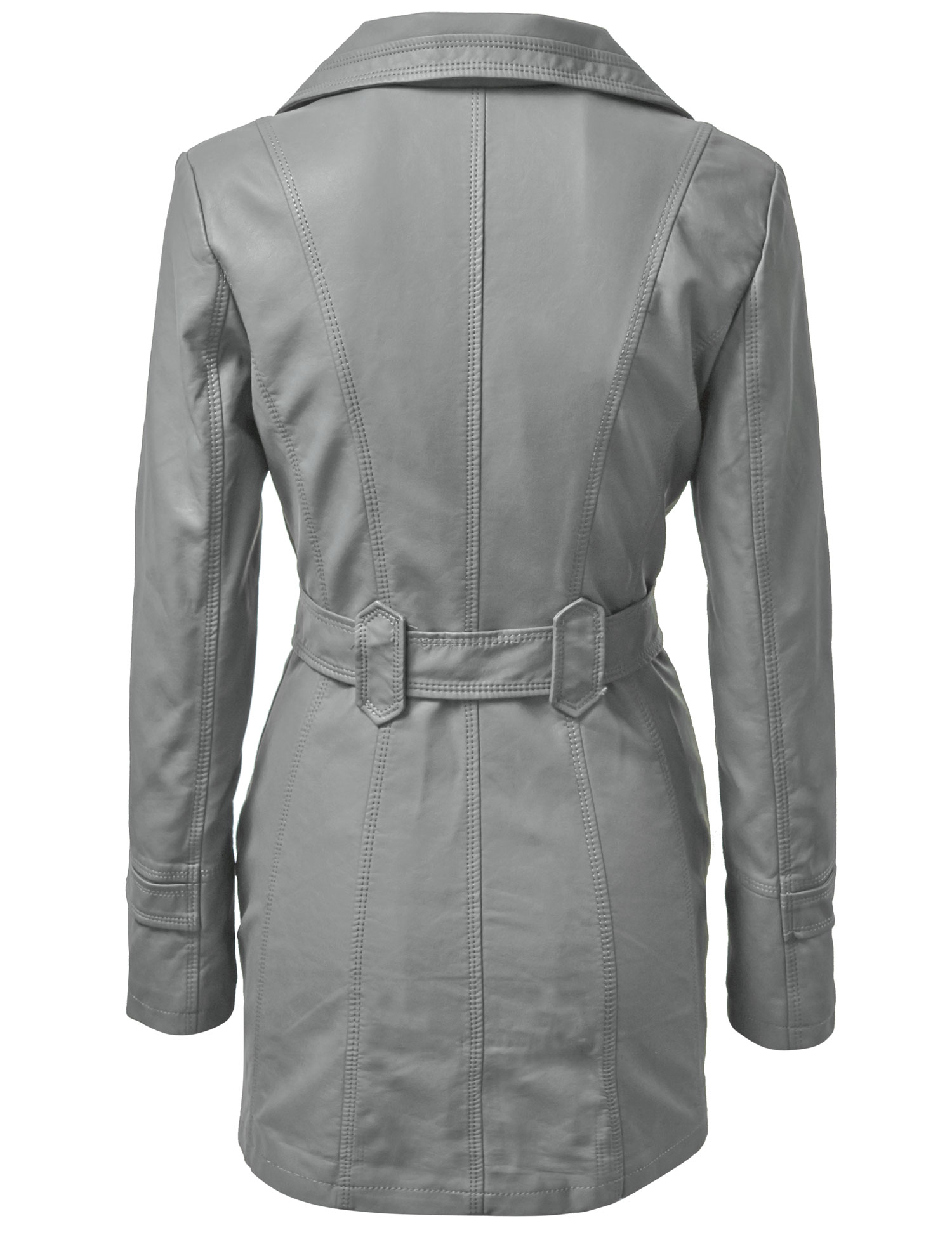 【melt the lady】wide trench coat / gray Grey Trench Coat For Spring: Graceful Grey | RainSisters
