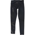 thumbnail image 2 of Warrior Pantalones deportivos de compresión de 2 tonos para mujer, negro, pequeño, 2 of 2