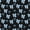 Black Baby Blue, variant on Erosebridal Flirty Satin Bow Ribbon Twin Sheets for Girls, Romantic Floral Print Bedding, 3pcs (1 Flat Sheet, 1 Fitted Sheet and 1 Pillowcase)