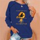 thumbnail image 1 of Women's Casual Fashion Halloween Print Long Sleeve Sweatshirts Pullover Top, 1 of 5