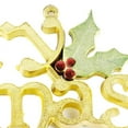 thumbnail image 4 of Designs Merry Christmas Signs  Decorative Glittery Hanging Signs，Gold Merry Christmas Tree Wreath Decorations Accessories, 4 of 6