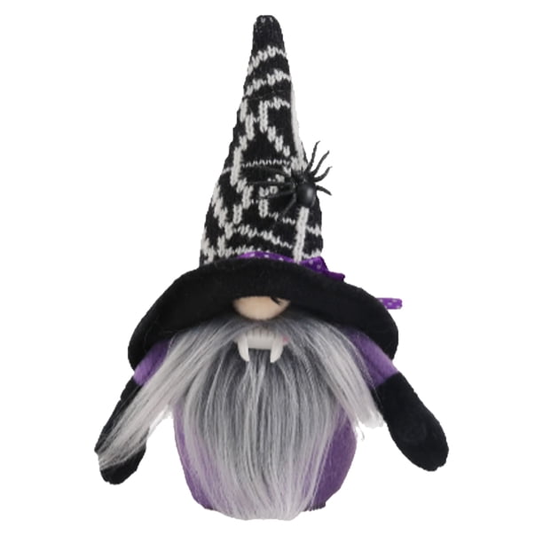 Toystoory Muñeca sin rostro de Halloween, decoración de mesa, adorno de fiesta, accesorios de juguete para niños, para dormitorio de noche, oficina Kits de decoración para fiestas Hombre Toystoory HA069110-01