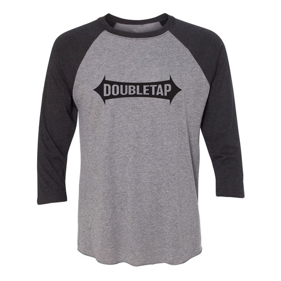 DOUBLETAP Unisex 3/4 Sleeve Baseball Raglan Tee