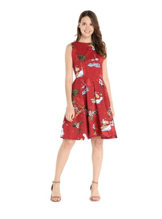 Fit and flare christmas shop party dresses