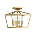 thumbnail image 4 of Savoy House Townsend 4-Light Ceiling Light in Warm Brass, 4 of 7