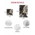 thumbnail image 7 of Black Marble Kitchen Dish Towels for Drying Dishes Set of 4, Grey Gold Texture Vintage Farmhouse Art Waffle Weave Microfiber Hand Tea Bathroom Towels Quick Dry & Absorbent Towel 12x12, 7 of 7