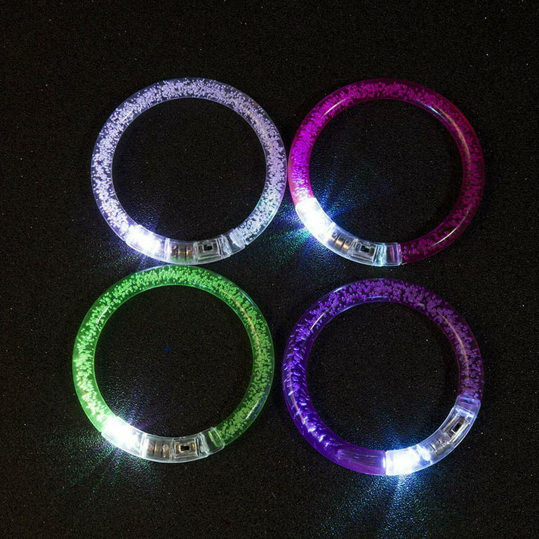 78pcs LED Light Up Toy Party Favors Glow in The Dark Party Supplies Bulk for Adult Kids Birthday Halloween with 50 Finger Light 12 Jelly Ring 6