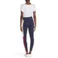 thumbnail image 2 of Tommy Hilfiger Women's Mid Rise Flag Blocked Leggings, Navy \ White-Red,XS - US, 2 of 4