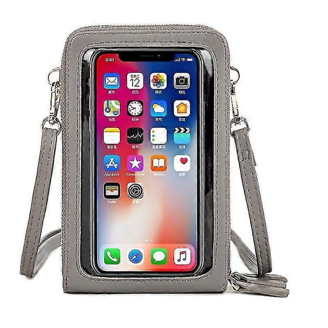 FOREVER MIYIN SJ617 Women's Shoulder Bag Crossbody Bag Sensitive Touch Screen Film Window Design Lea