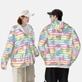 thumbnail image 6 of Sigee Cute Unicorn Print UPF50+ Men's Sun Protection Hoodie Shirt SPF UV Shirt Long Sleeve Fishing Outdoor Lightweight, S-3XL, 6 of 9