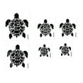 thumbnail image 5 of WIRESTER Clear Decal Vinyl Wall Sticker Decoration for Home Office Living Room Wall Bathroom Toilet - Black Sea Turtles, 5 of 7