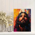 thumbnail image 2 of Qisvanset 12x16 Inch With Frame 2D Flat Wall Art Classic Jesus Art Trendy Apartment Religious Home Gift, 2 of 8