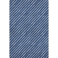 thumbnail image 2 of Addison Rugs Mayfield Premium Machine Washable Transitional Holiday Stripe Navy Rectangle Rug, 9' x 12', 2 of 7