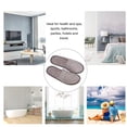thumbnail image 1 of Zapatillas Spa Bolso Pantuflas de punta cerrada de cáñamo de algodón color sólido 29x11cm para invitados para mujeres y hombres, 1 of 5