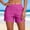 Pink, variant on Sentmoon Swim Trunks for Women Golf Shorts Women High Waist Stretchy with Pockets Elastic Waist Regular Fit Shorts Hawaii for Surfing and Water Sports S-2XL