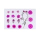 thumbnail image 2 of Flores secas Macarena 18 piezas para bricolaje Resina Joyería Colgante, 2 of 5
