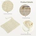 thumbnail image 7 of Mesh Soap Bags for Bar Soap, 10PCS Natural Sisal Soap Saver Bag, Reusable Exfoliating Bar Soap Pouch, Zero Waste Soap Mesh Bag for Foaming and Drying Soaps, 7 of 7