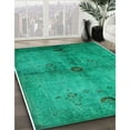 thumbnail image 2 of Ahgly Company Indoor Rectangle Mid-Century Modern Jade Green Oriental Area Rugs, 6' x 9', 2 of 6