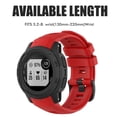 thumbnail image 2 of Correas de repuesto compatibles con Garmin Instinct 2s Sports GPS Smartwatch correas de silicona con herramientas, 2 of 5