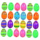 thumbnail image 3 of 24 huevos de Pascua rellenables, adornos decorativos versátiles, vacíos para decoración del hogar, para aula, niños y niñas., 3 of 9