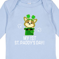 thumbnail image 4 of Inktastic First St Patricks Day Boys or Girls Long Sleeve Baby Bodysuit, 4 of 5