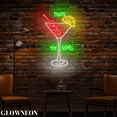 thumbnail image 3 of Glowneon That's The Spirit Led Sign For Martini Cocktail Bar Wall Art, 3 of 5