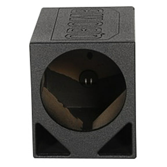 Rockville RQ12TB Single 12" Triangle Ported Subwoofer Sub Box BedLined Enclosure