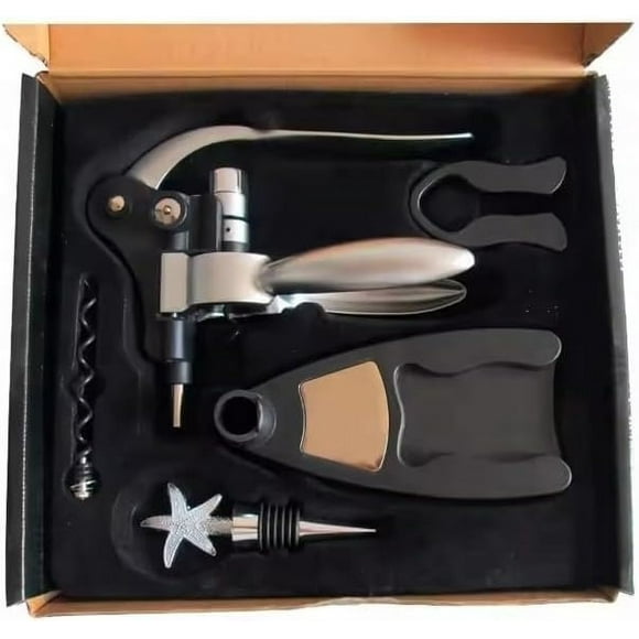 The Ultimate Wine Bottle Opener, 5 Piece Kit, Universal