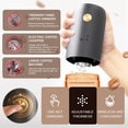 thumbnail image 3 of Autostop Coffee Grinder Charged Professional Adjustable Grinding Machine Portable Vacation Travel Cafe Grinder ,Sturdy and Durable, 3 of 4