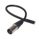 thumbnail image 3 of XLR Cable Altavoz Balanceado A 3 5 Mm Balancado 0.3m 3pin para La Etapa Micrófono, 3 of 9