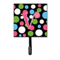 thumbnail image 5 of Letter O Initial Monogram - Polkadots and Pink Leash or Key Holder, 5 of 7